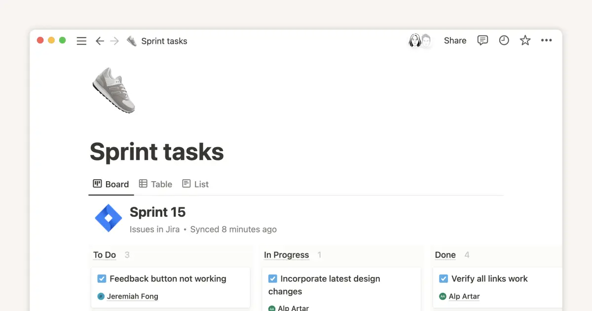 Synced Databases bridge the gap between different tools